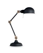 Lampe de table Zorzin noire - 17.5x40x17.5 cm